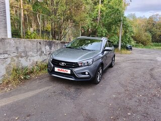 2017 Lada (ВАЗ) Vesta SW Cross I, серый, 1050000 рублей, вид 2
