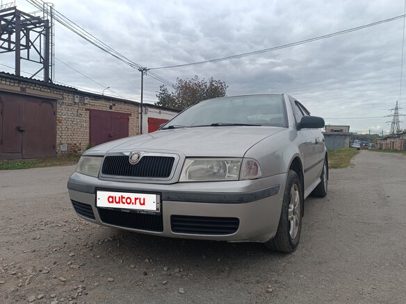 2002 Skoda Octavia I (A4) Рестайлинг, серый, 340000 рублей - вид 1