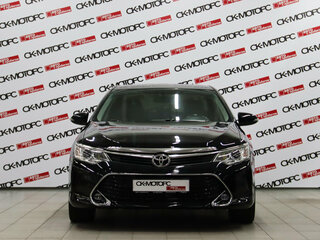 2016 Toyota Camry VII (XV50) Рестайлинг, чёрный, 1865650 рублей, вид 2