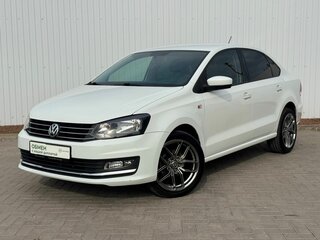 2019 Volkswagen Polo V Рестайлинг, белый, 1295000 рублей, вид 1
