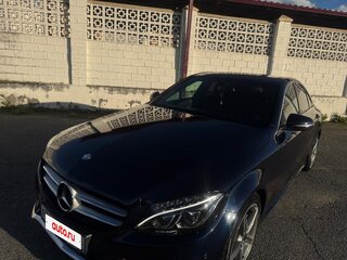 2016 Mercedes-Benz C-Класс 180 9G-TRONIC IV (W205), синий, 2200000 рублей, вид 1