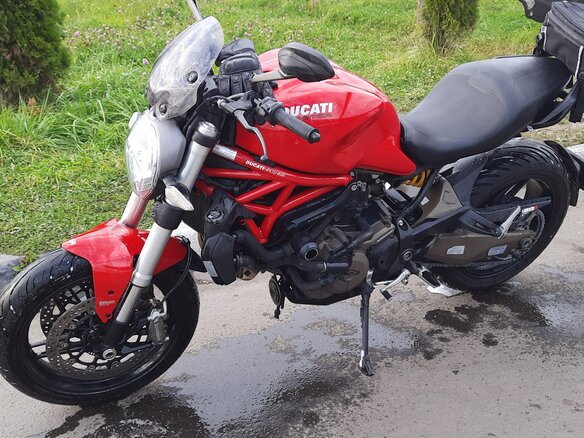2014 Ducati Monster 821, красный, 500000 рублей - вид 2