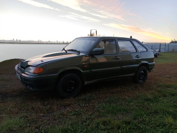 2005 Lada (ВАЗ) 2114, зелёный, 89000 рублей - вид 2
