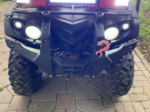 2016 Stels ATV-600YL Леопард, чёрный, 485000 рублей - вид 13