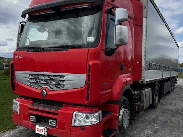 2012 Renault Premium, красный, 1990000 рублей