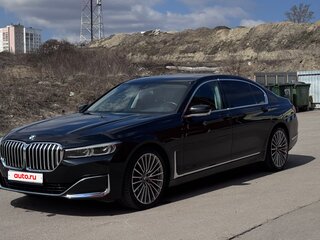 2019 BMW 7 серии Long 740Li VI (G11/G12) Рестайлинг, чёрный, 5100000 рублей, вид 2