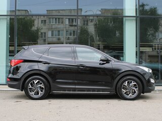 2014 Hyundai Santa Fe III, чёрный, 1610000 рублей, вид 4