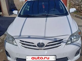 2012 Toyota Corolla X (E140, E150) Рестайлинг, белый, 777000 рублей, вид 1
