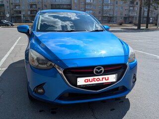 2015 Mazda Demio IV (DJ), синий, 800000 рублей, вид 1