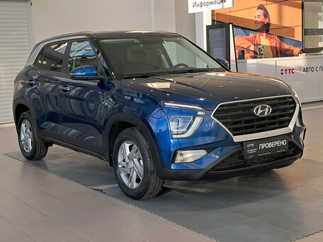 2021 Hyundai Creta II, синий, 2080000 рублей, вид 3