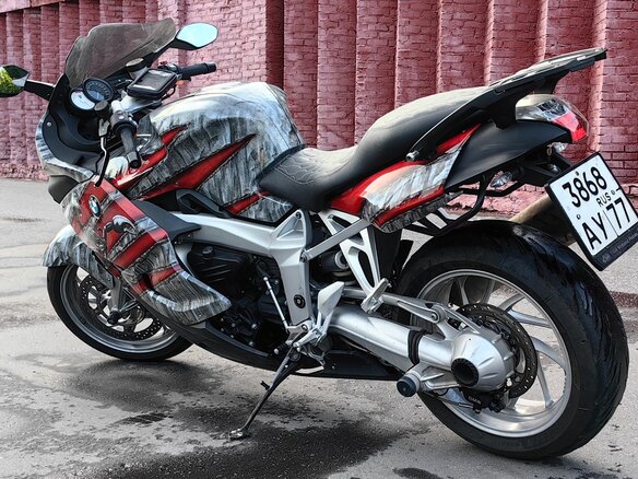 2005 BMW K 1200 S, серебристый, 450000 рублей - вид 10
