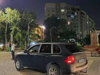 2007 Porsche Cayenne I (955), чёрный, 640000 рублей, вид 5