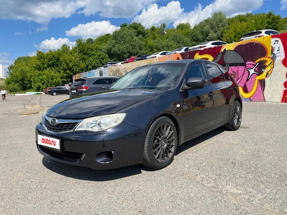 2008 Subaru Impreza III, чёрный, 750000 рублей
