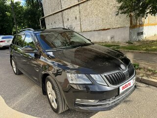 2018 Skoda Octavia III (A7) Рестайлинг, чёрный, 1710000 рублей, вид 2