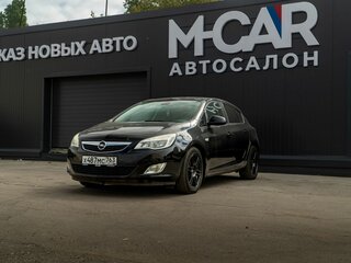 2010 Opel Astra J, чёрный, 546000 рублей, вид 4