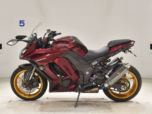 2013 Kawasaki Z 1000SX, красный, 725000 рублей