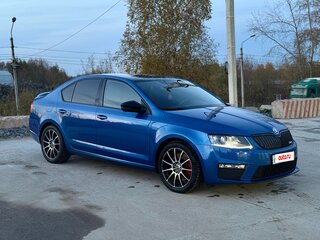 2014 Skoda Octavia RS III, синий, 2350000 рублей, вид 1