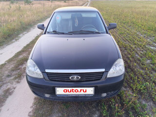 2009 Lada (ВАЗ) Priora I, чёрный, 200000 рублей, вид 1