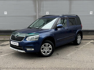 2015 Skoda Yeti I Рестайлинг, синий, 1249000 рублей, вид 1
