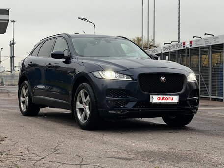 2019 Jaguar F-Pace I, синий, 2390000 рублей, вид 1