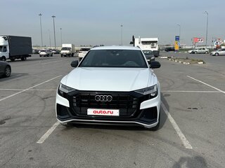 2022 Audi Q8 45 TDI I (4M), белый, 9500000 рублей, вид 2