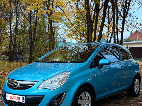 2012 Opel Corsa D Рестайлинг II, синий, 749000 рублей - вид 7