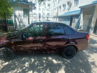 2013 Lada (ВАЗ) Granta I, пурпурный, 435000 рублей, вид 5