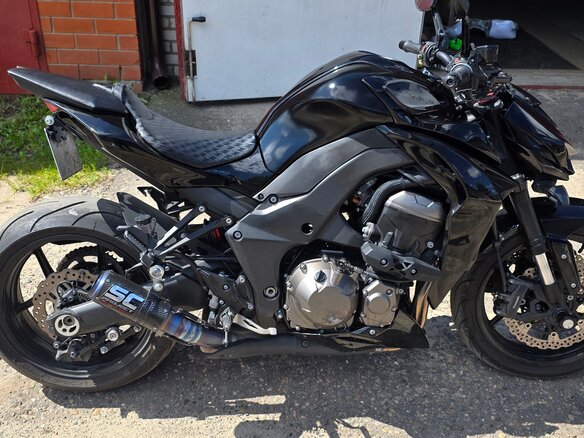 2014 Kawasaki Z 1000, чёрный, 910000 рублей - вид 1