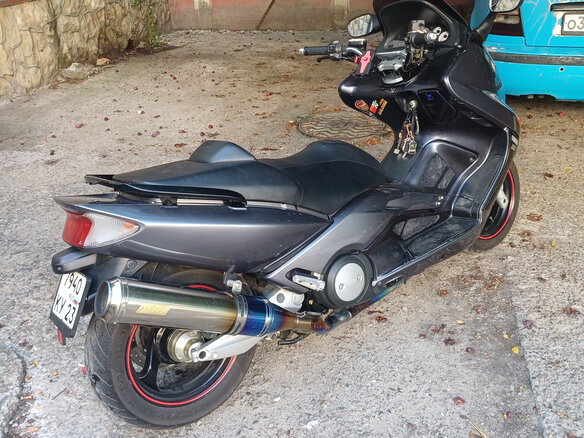 2001 Yamaha TMAX, серый, 310000 рублей - вид 7