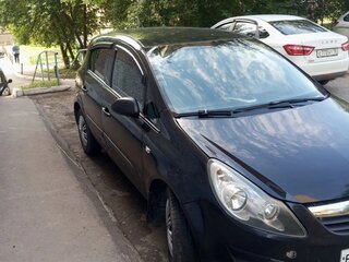 2007 Opel Corsa D, чёрный, 290000 рублей, вид 1