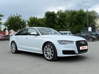 2016 Audi A6 IV (C7) Рестайлинг, белый, 2650000 рублей, вид 3