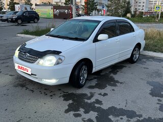 2003 Toyota Corolla IX (E120, E130), белый, 375000 рублей, вид 3
