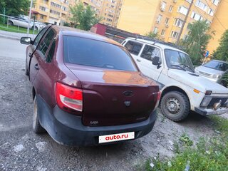 2013 Lada (ВАЗ) Granta I, красный, 200000 рублей, вид 5