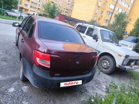 2013 Lada (ВАЗ) Granta I, красный, 230000 рублей, вид 5