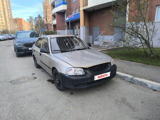 2004 Hyundai Accent ТагАЗ II, бежевый, 199000 рублей, вид 2