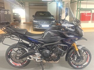 2015 Yamaha MT-09 Tracer (FJ-09), серый, 610000 рублей, вид 1