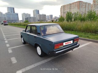 2004 Lada (ВАЗ) 2107, голубой, 145000 рублей, вид 4