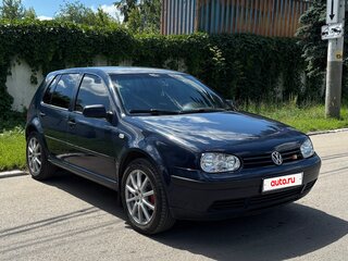 1999 Volkswagen Golf IV, синий, 530000 рублей, вид 3