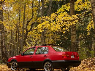 1995 Volkswagen Jetta III, красный, 390000 рублей, вид 4