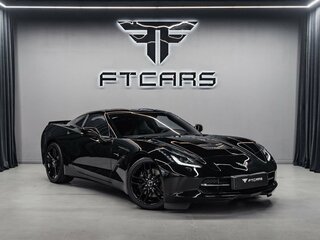 2014 Chevrolet Corvette Stingray C7, чёрный, 6594000 рублей, вид 1