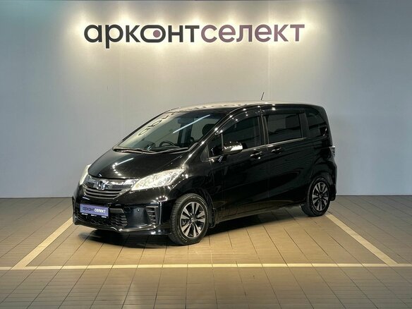2015 Honda Freed I Рестайлинг 2, чёрный, 1320000 рублей