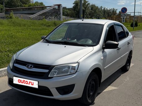 2017 Lada (ВАЗ) Granta I, серебристый, 450000 рублей, вид 1
