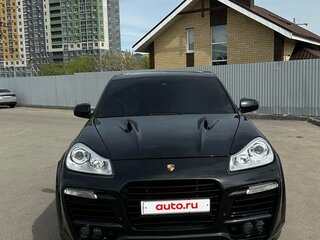 2008 Porsche Cayenne Turbo I Рестайлинг (957), чёрный, 1270000 рублей, вид 3
