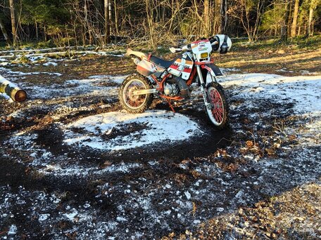 1997 Honda CRM 250, белый, 250000 рублей, вид 4