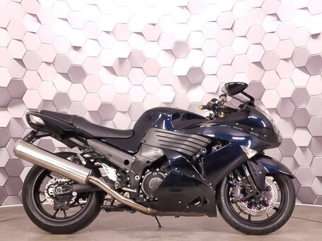 2008 Kawasaki ZZR 1400, синий, 649000 рублей, вид 3