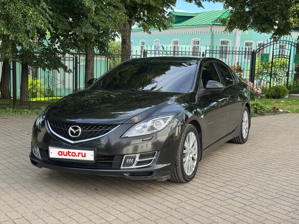 2007 Mazda 6 II (GH), чёрный, 850000 рублей - вид 1