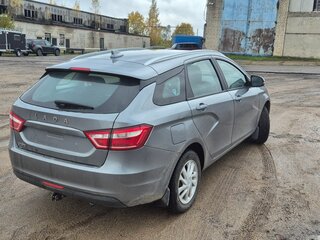 2018 Lada (ВАЗ) Vesta SW I, серый, 900000 рублей, вид 4