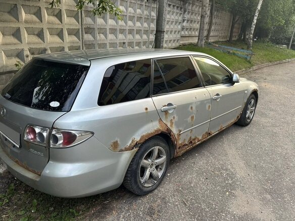 2004 Mazda Atenza I, серебристый - вид 3
