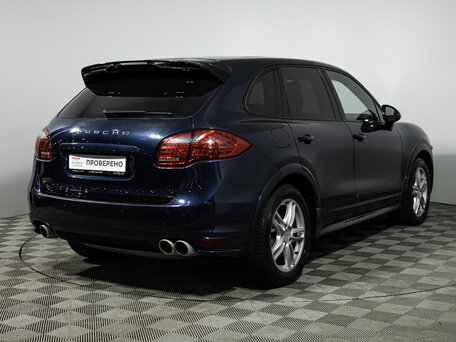 2011 Porsche Cayenne Turbo II (958), синий, 2110000 рублей, вид 5