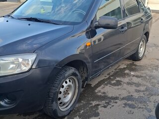 2013 Lada (ВАЗ) Granta I, чёрный, 250000 рублей, вид 4
